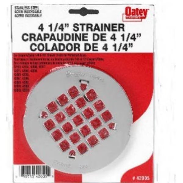 414SS Strainer Cover, Oatey, Mfr#: 42005